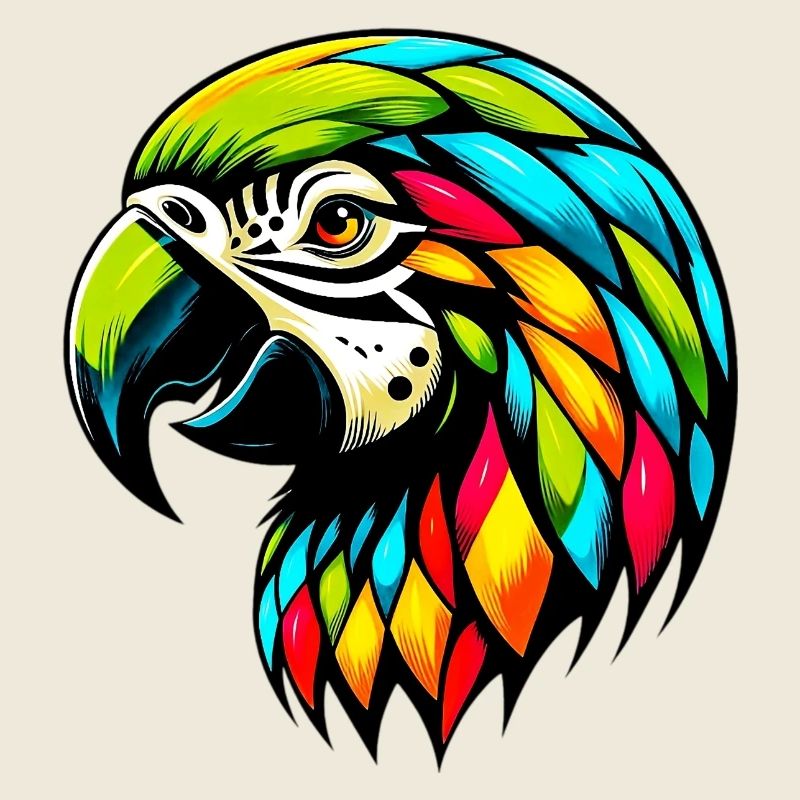 Harlekin-Papagei