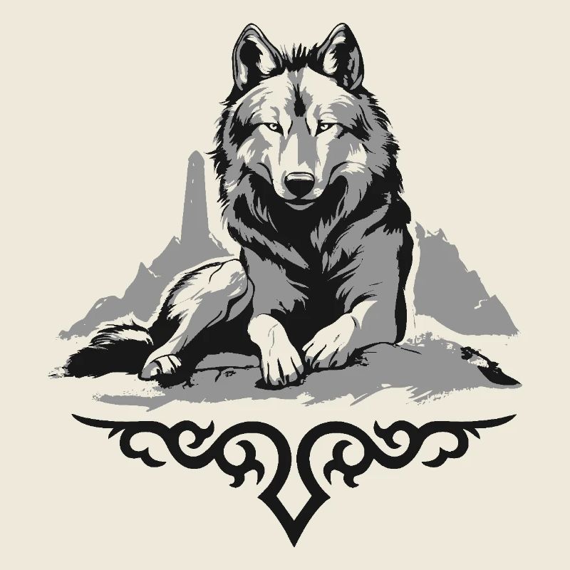 Loup du Caucase