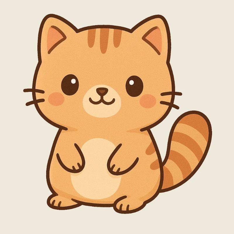 Illustration de chatons mignons