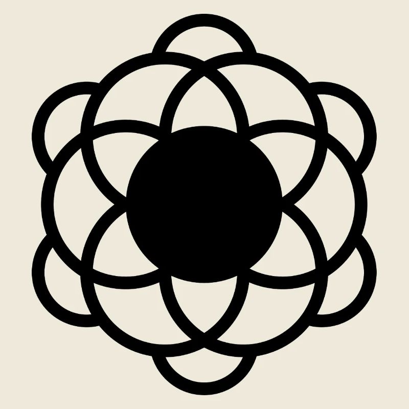 Saat des Lebens Mandala Design