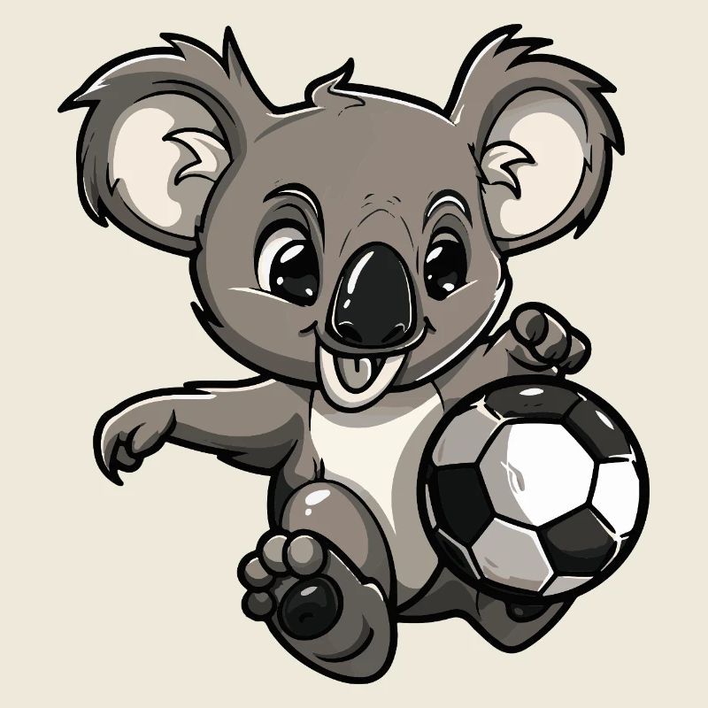 Koala Football Comic
