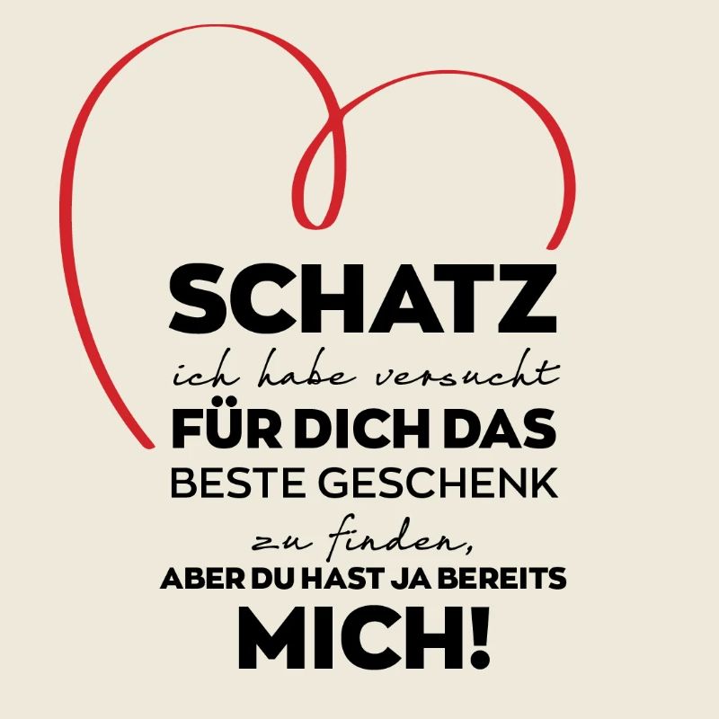 Schatz lustiges Geschenk