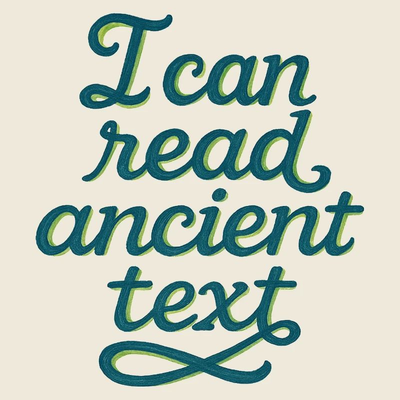Antikes Script Tee