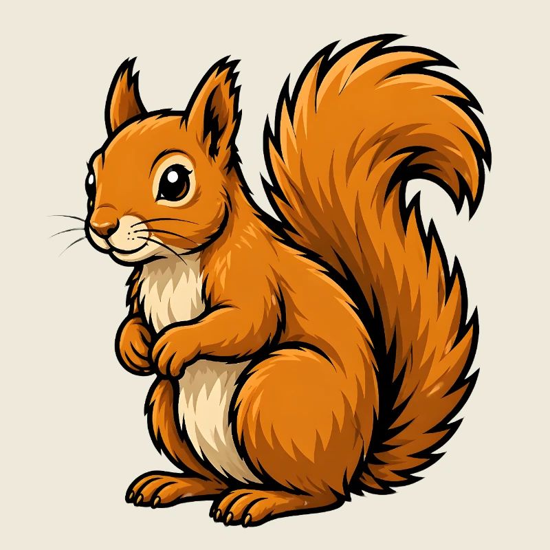 Rotes Eichhörnchen