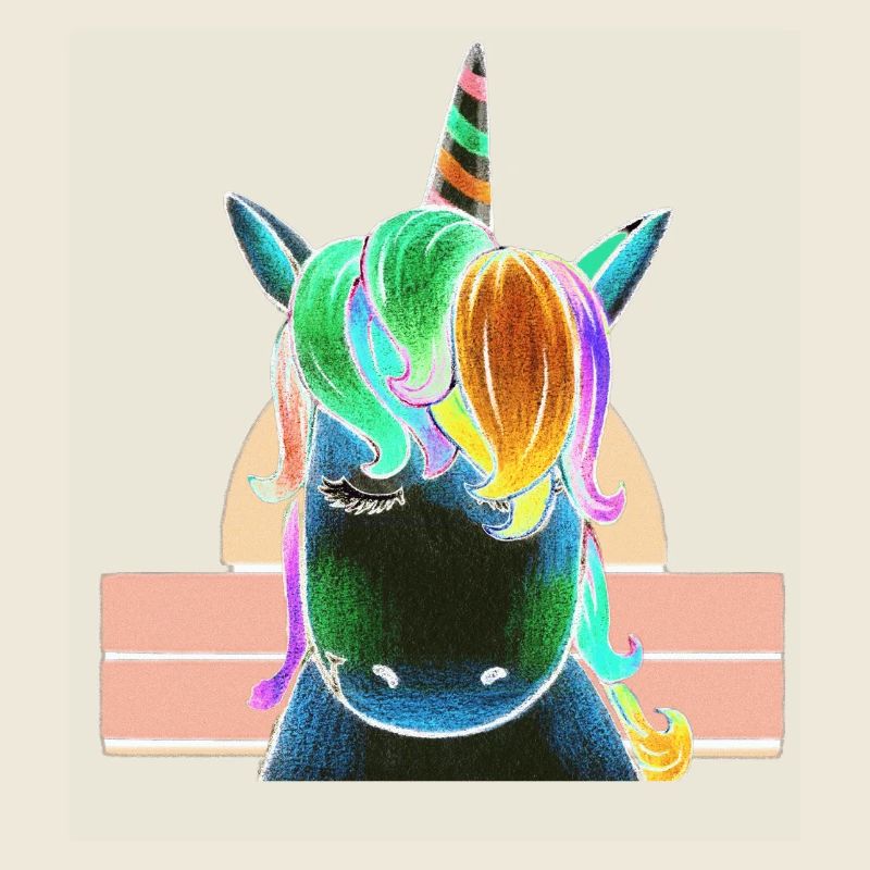 Regenbogen-Einhorn