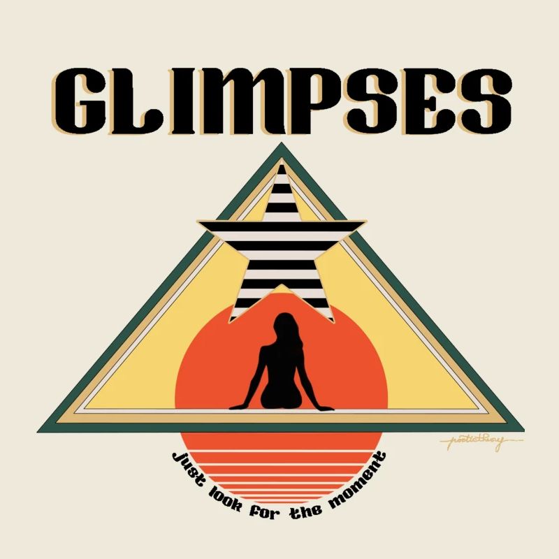 Aperçus vintage coucher de soleil design var.2