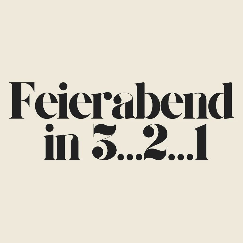 Feierabend in 3 2 1