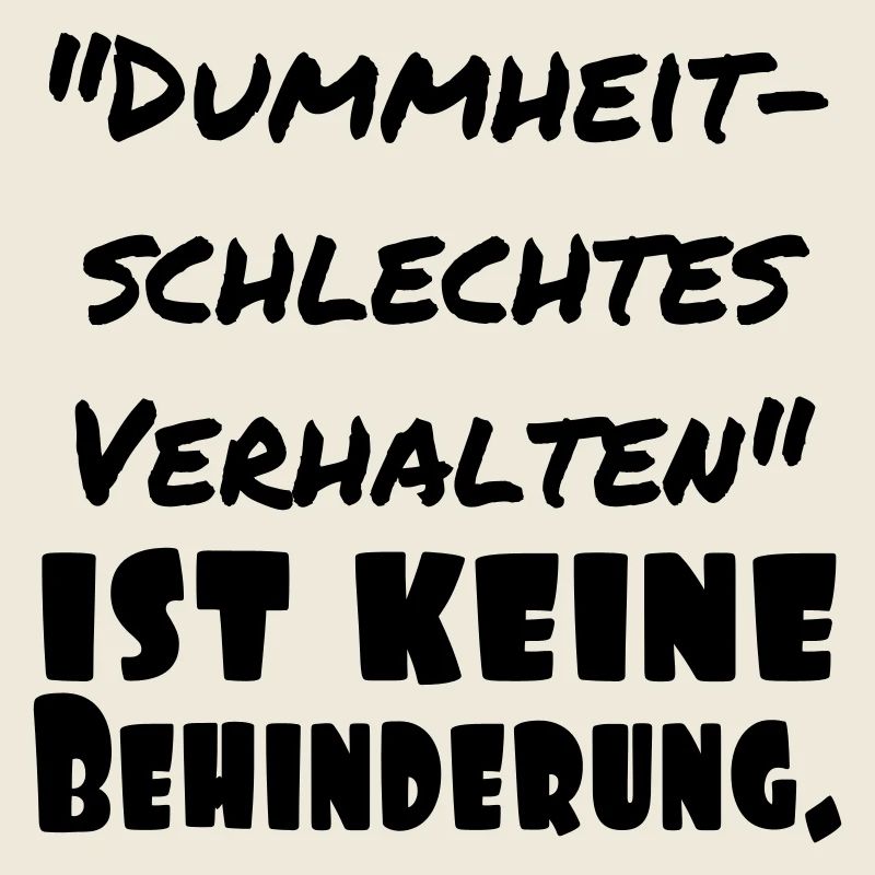 schlechtes verhalten