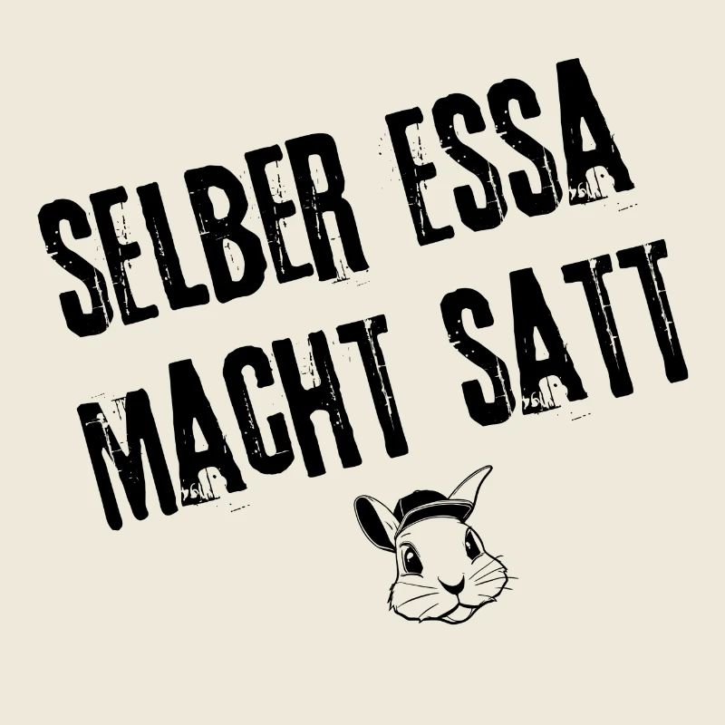 Gschmackigs Selberessa | Redewendung