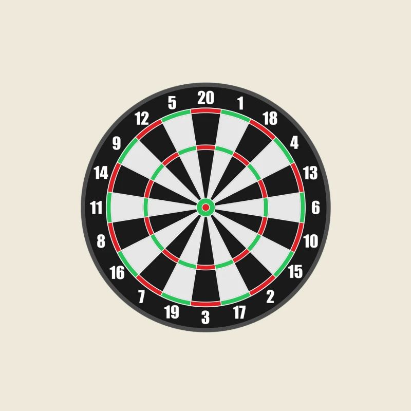 Dartscheibe. Geschenkidee