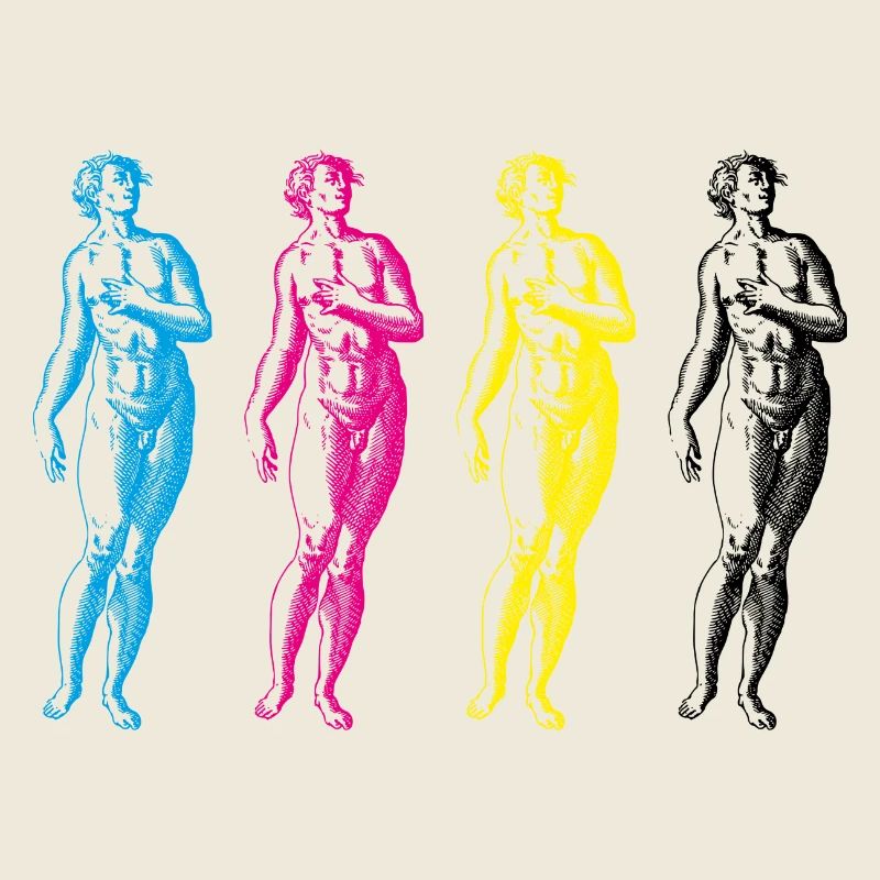 CMYK Statues