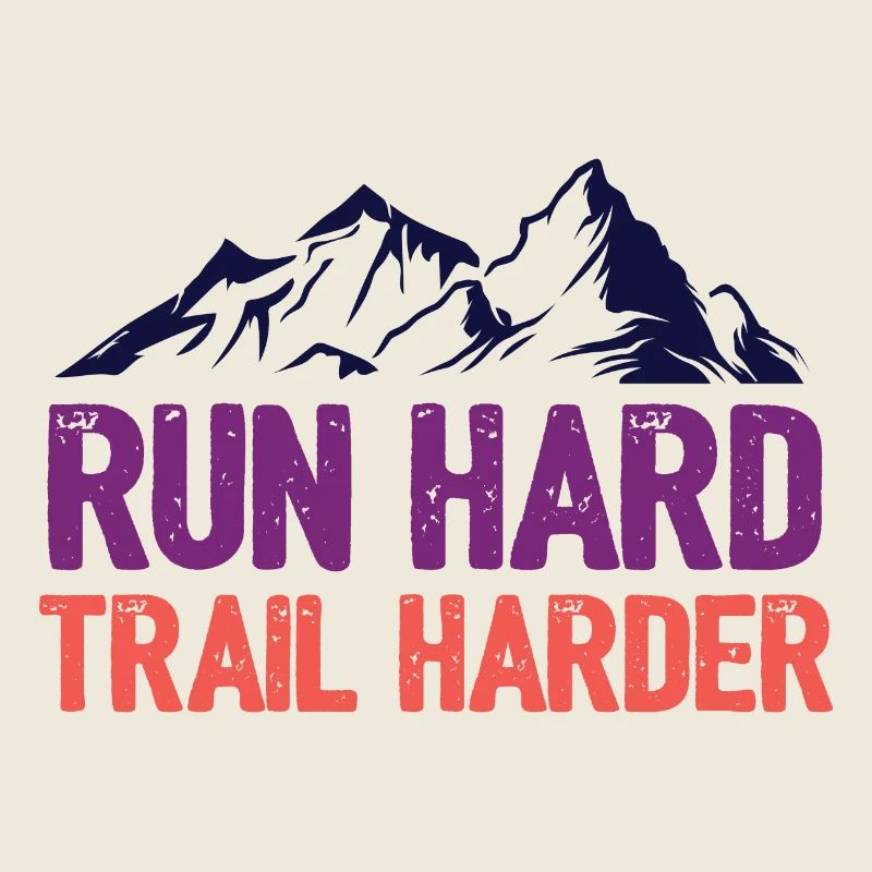 Laufen Sie hart. Härterer Trail.