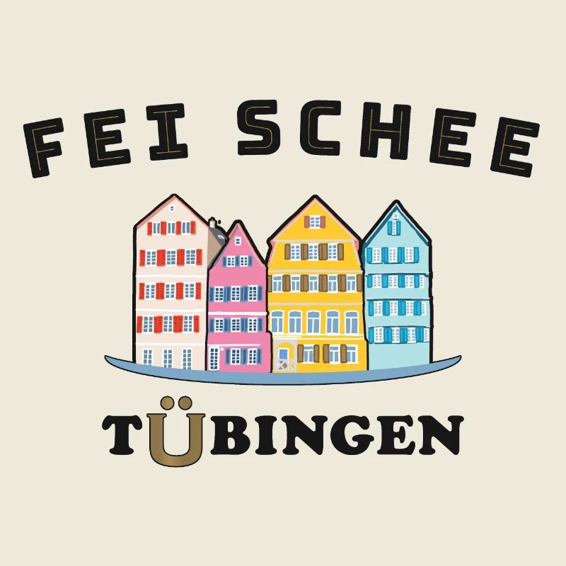 Tübingen, fei schee, echt schön, Deutschland