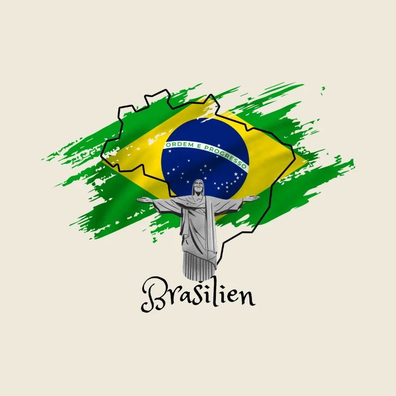 J’aime le Brésil - Statue du Christ
