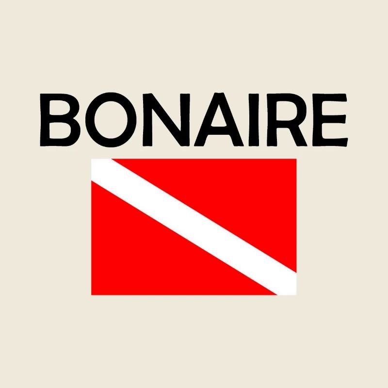 Drapeau de plongée Bonaire - Plongée sous-marine - Plongée sous-marine - Tauchen