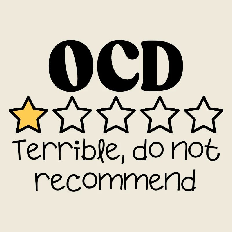OCD Life Funny Relatable quote