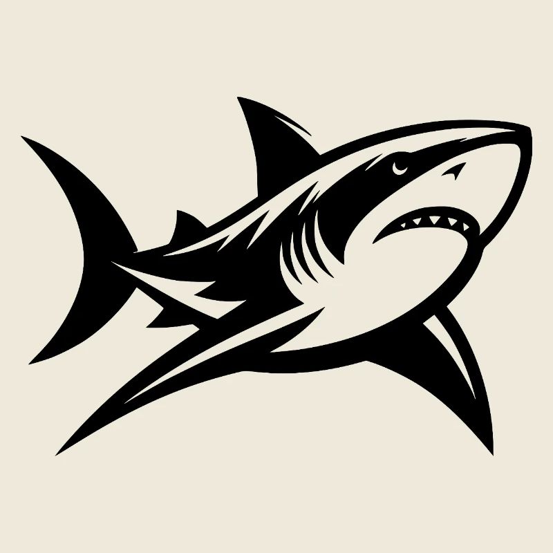 Deep Sea Shark Meets Tattoo Sharp and Stylish