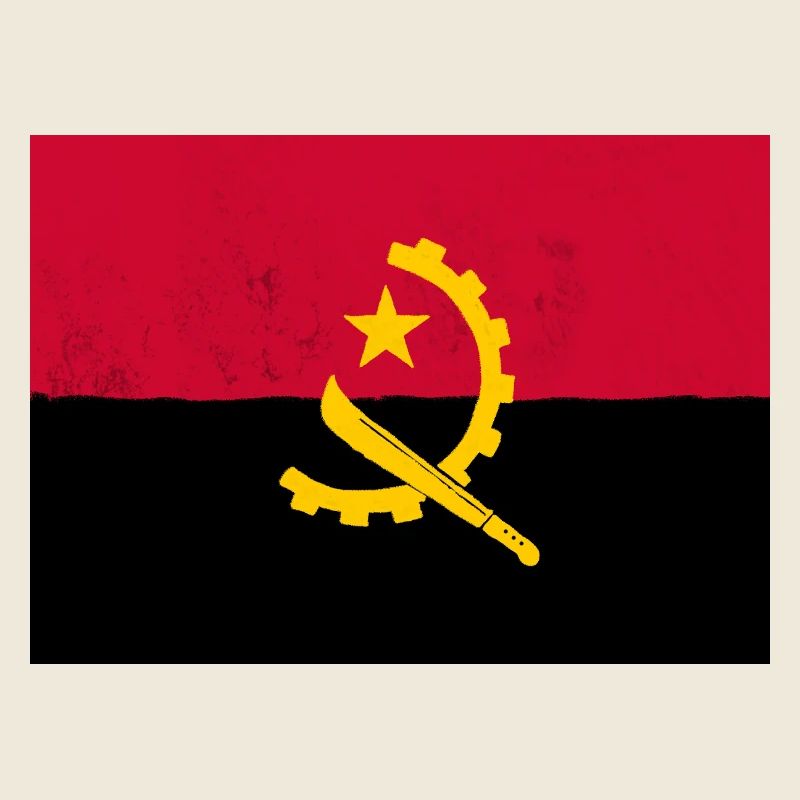 Le drapeau de l’Angola, symbole de fierté nationale