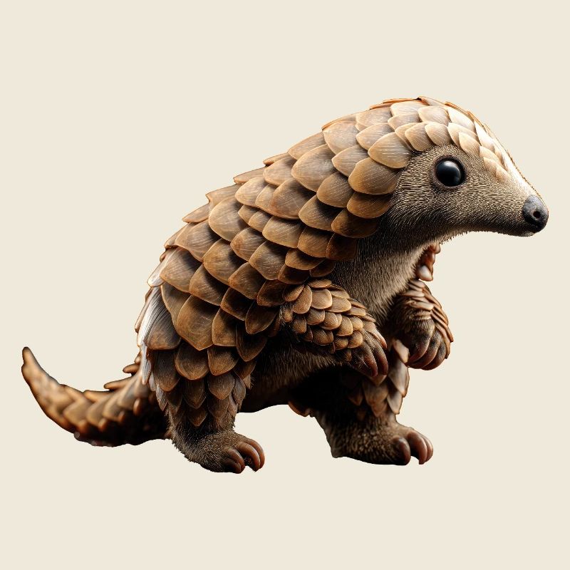 Pangolin Pangolin Pine Cone Pangolins