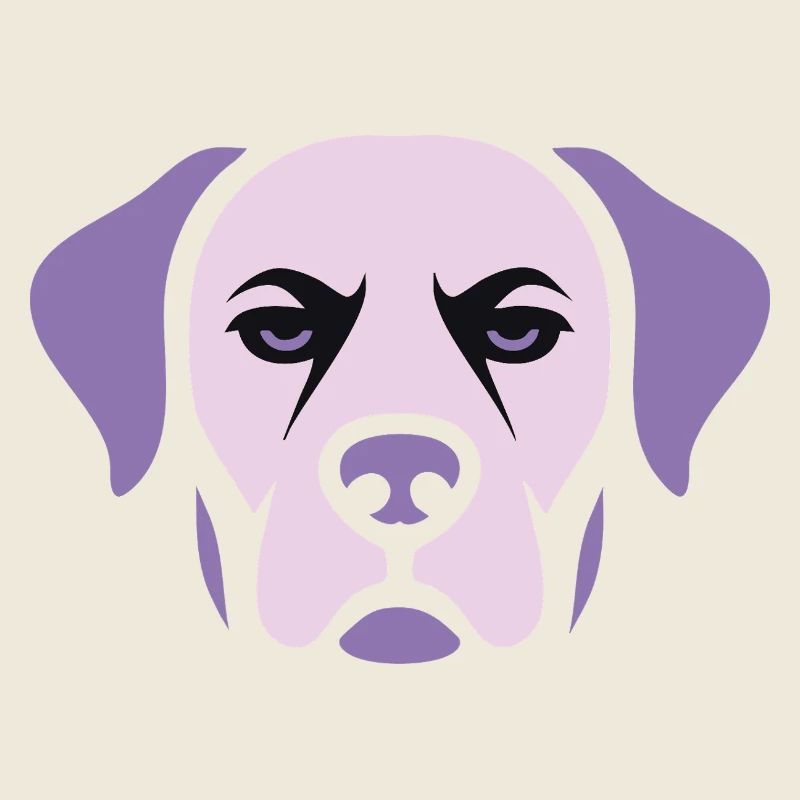 Labrador; Dog head