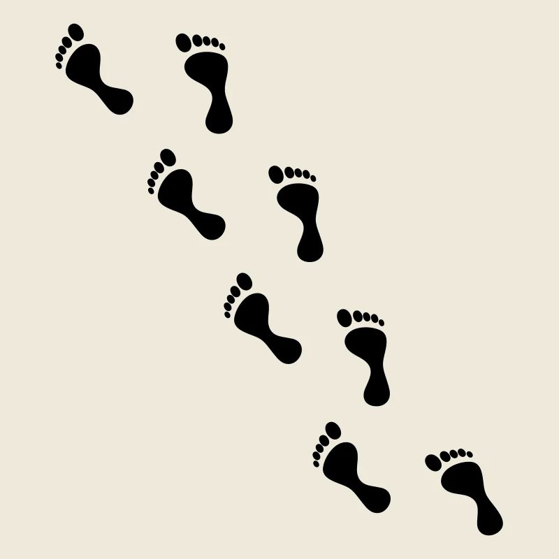 empreinte de pied