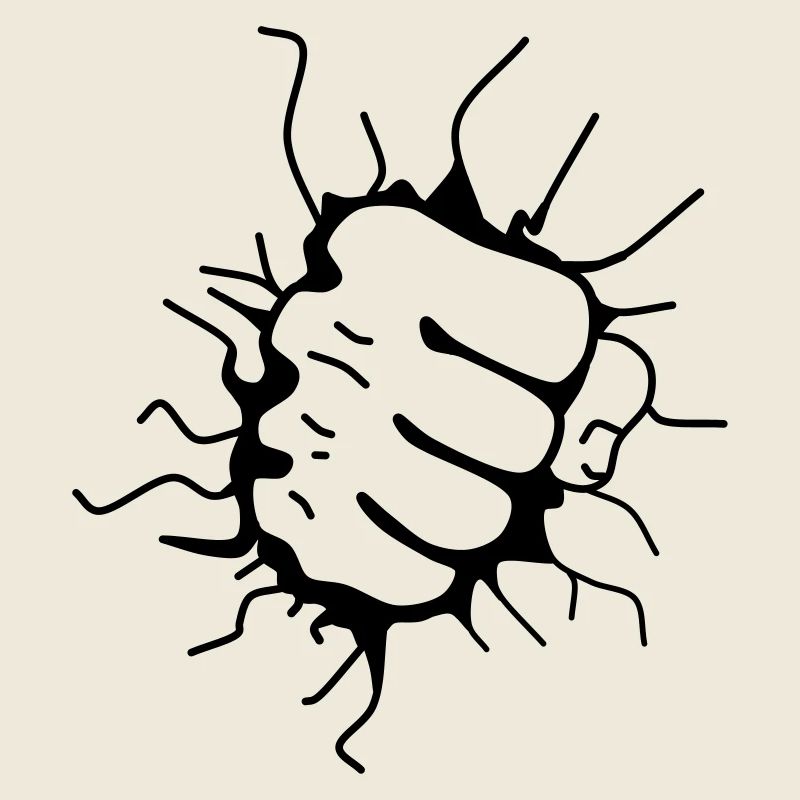 Faustschlag Faust Fäustling Punch