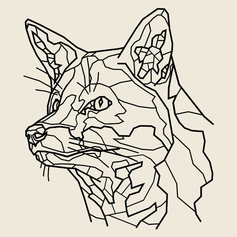 Fox Line Art