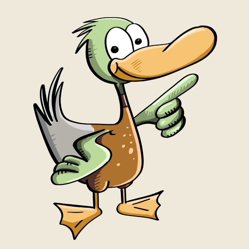 drôle - canard comique