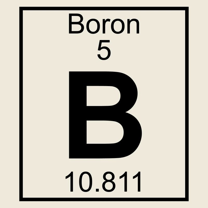 Boron (B) (element 5)
