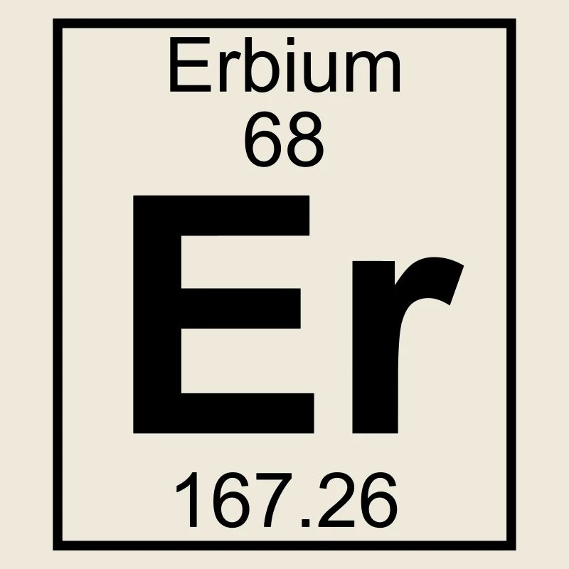 Element 068 - Er (erbium) - Full