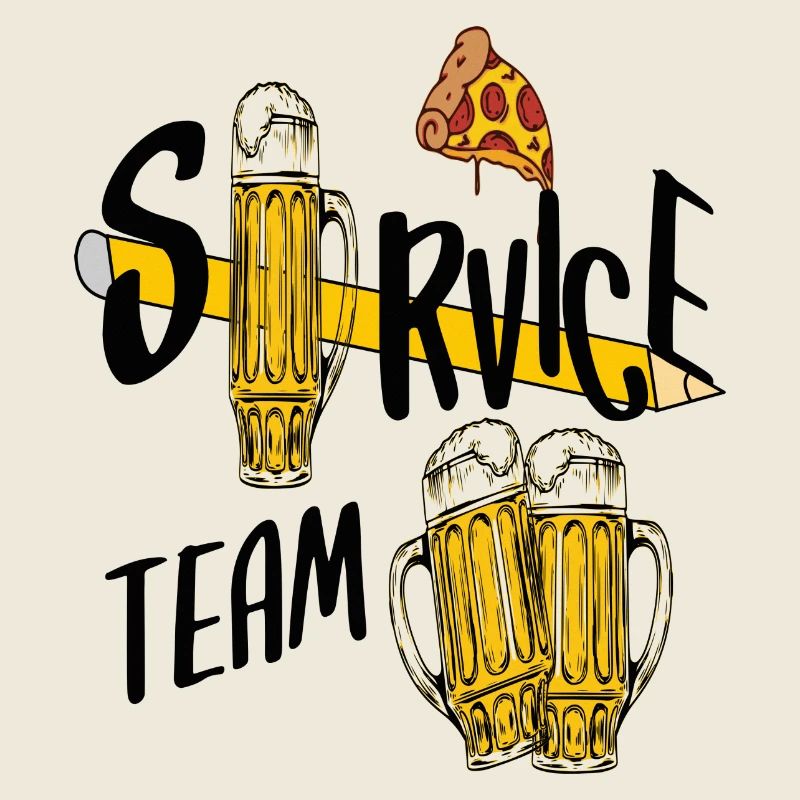 Service Team Bier