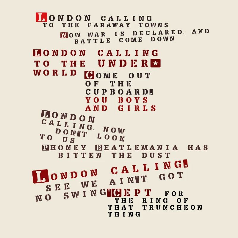 clash london calling