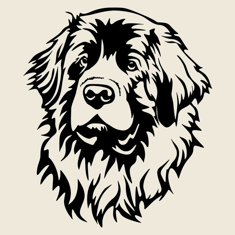 Leonberger Kopf