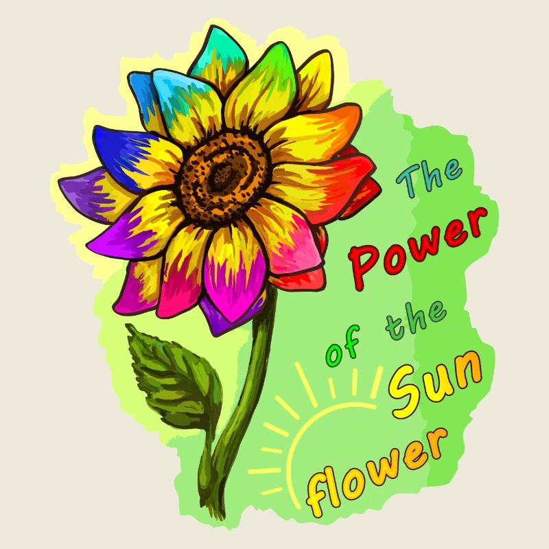 bunte Sonnenblume