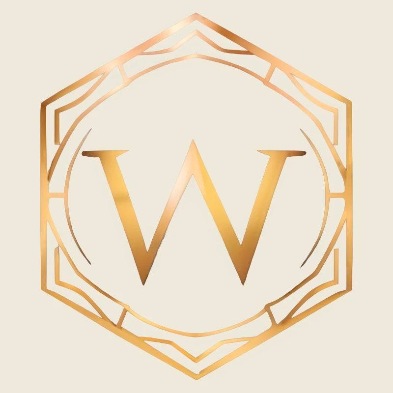 Luxuriöses Logo