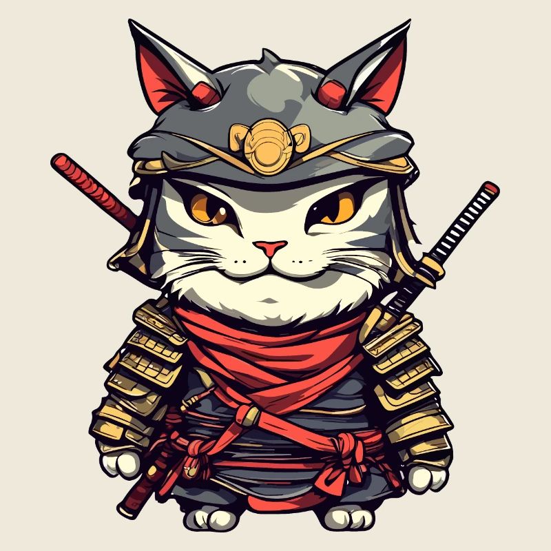Samurai Cat #10