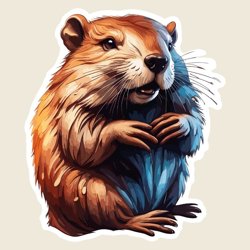 Beaver / Rodent / Animal / Builder / River