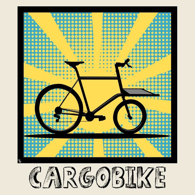Vélo cargo Popartstyle, Vélo cargo