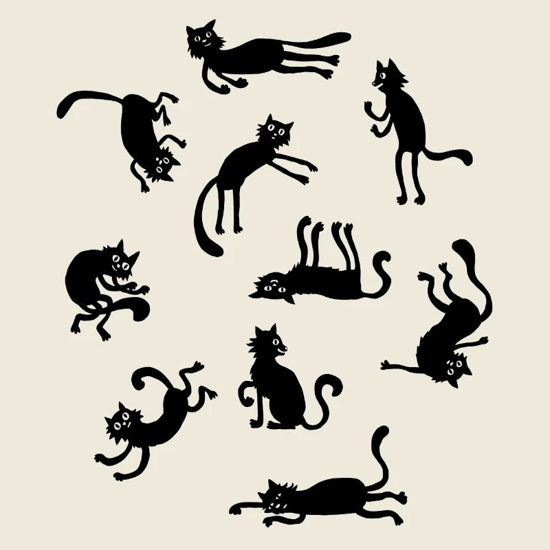 Une bande de chats