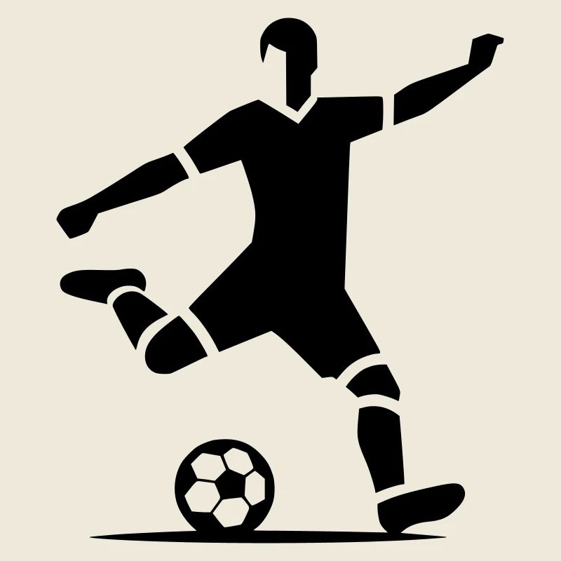 Soccer Player Icon Vector