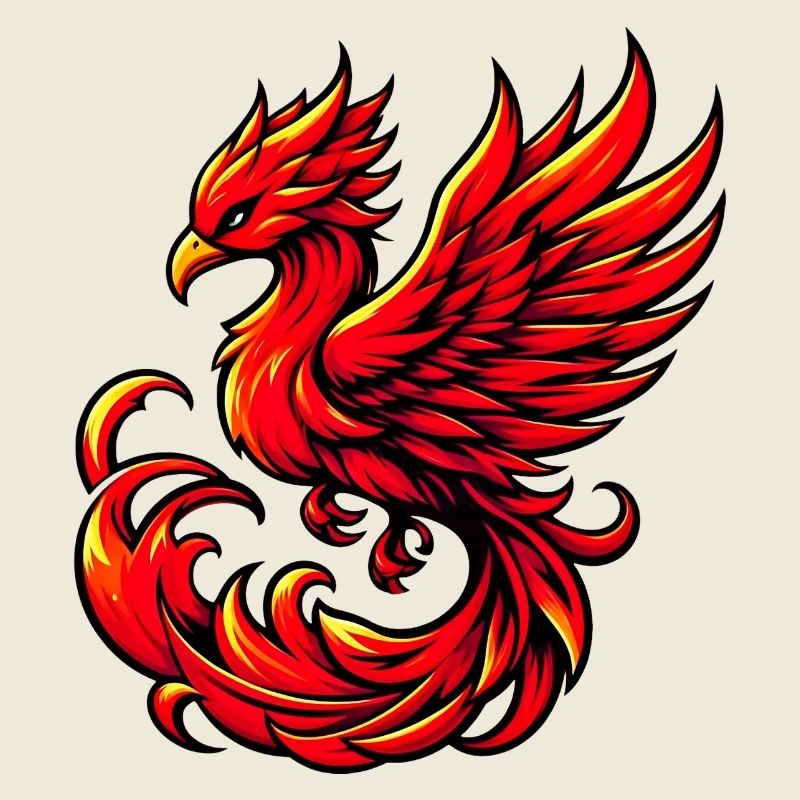 Phénix rouge