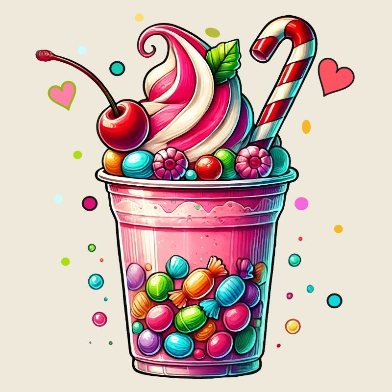 Plaisir des sens : Mug Candy Milkshake
