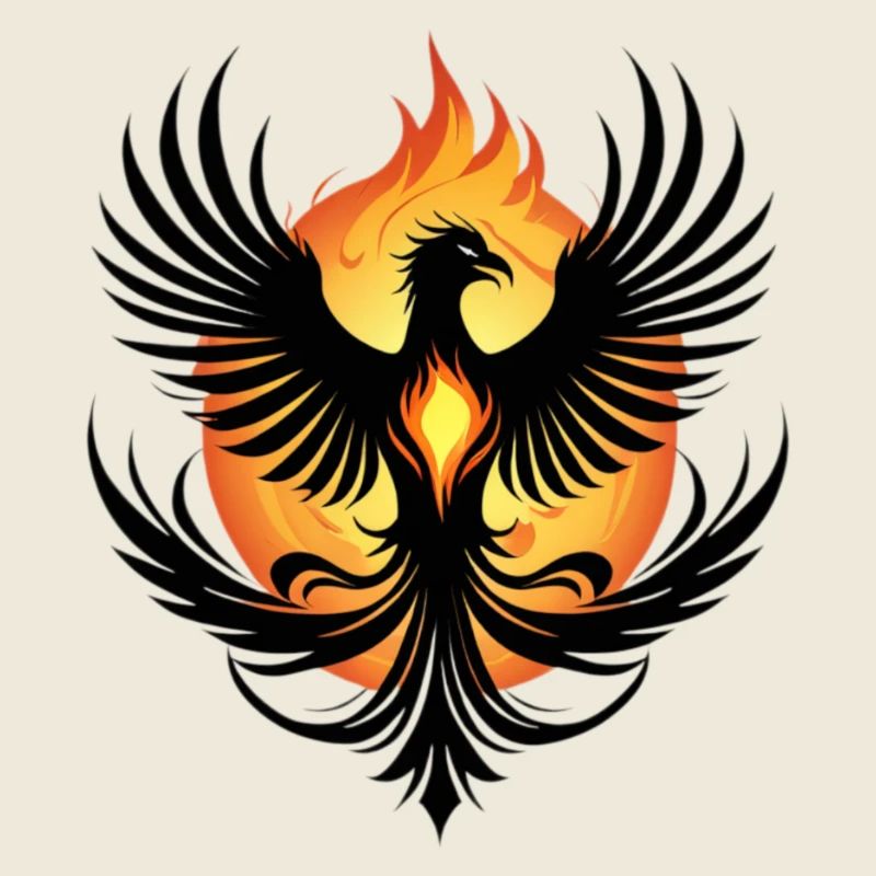 Feuriger Phönix