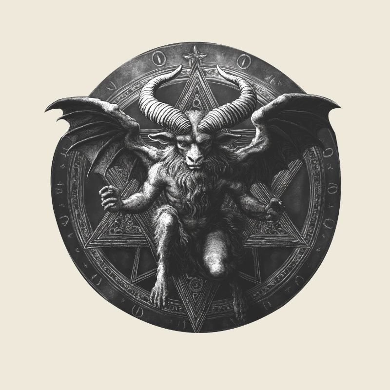 teufel mit pentagramm