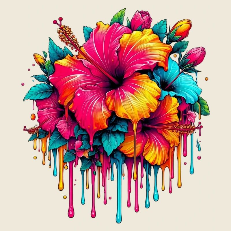 Fleurs d’hibiscus