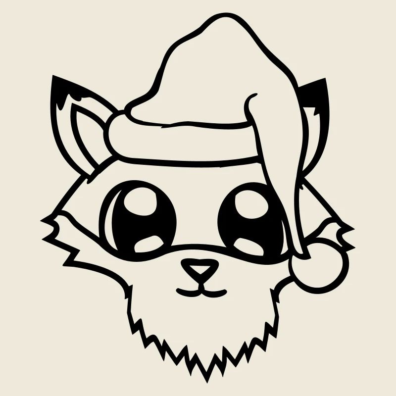 Fuchs Rotfuchs Weihnachtsmann Weihnachten Geschenk