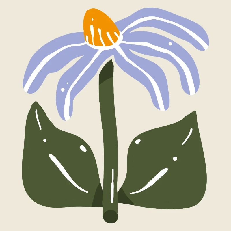 Stylized Wildflower