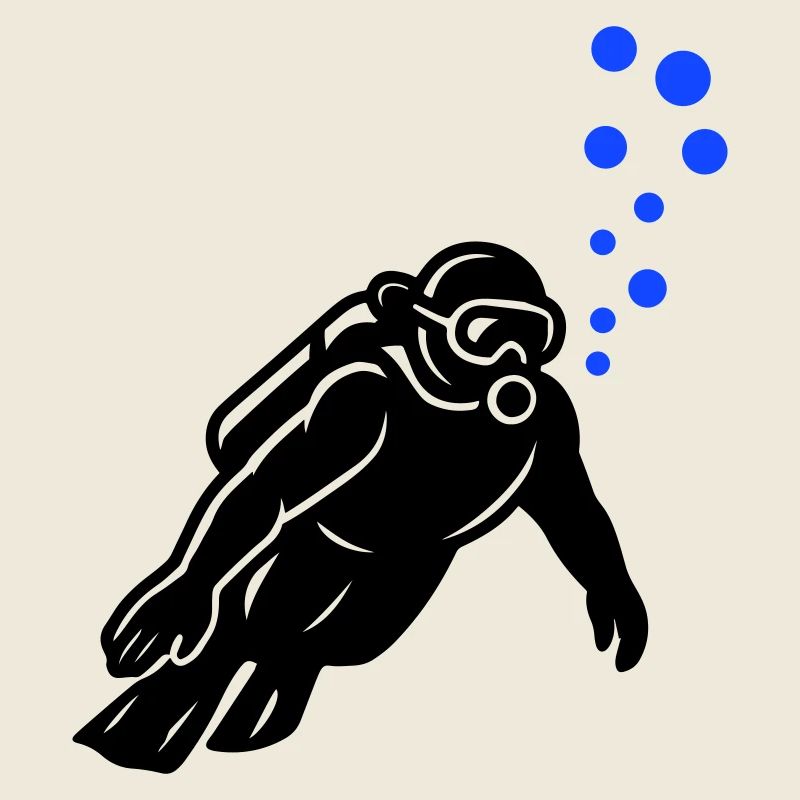Diver Silhouette