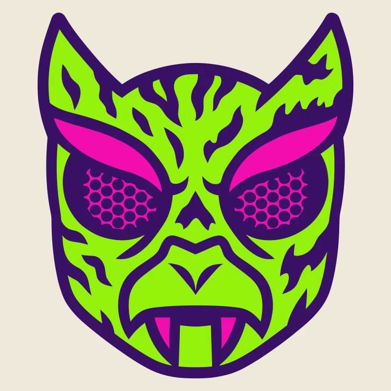 Neon Viper Mask