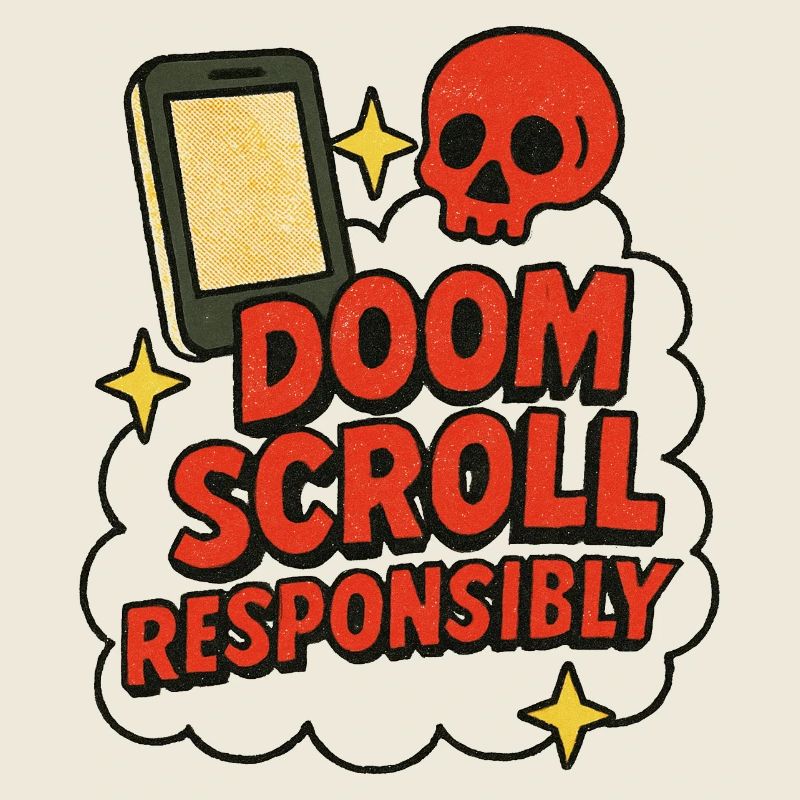 Doomscroll Conception anti-addiction responsable